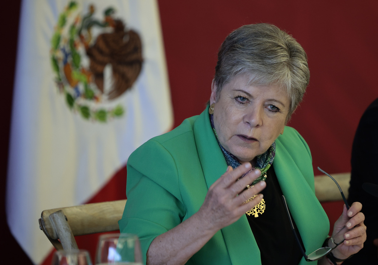 La canciller señaló que el Gobierno mexicano ya envió una nota diplomática a Estado Unidos.