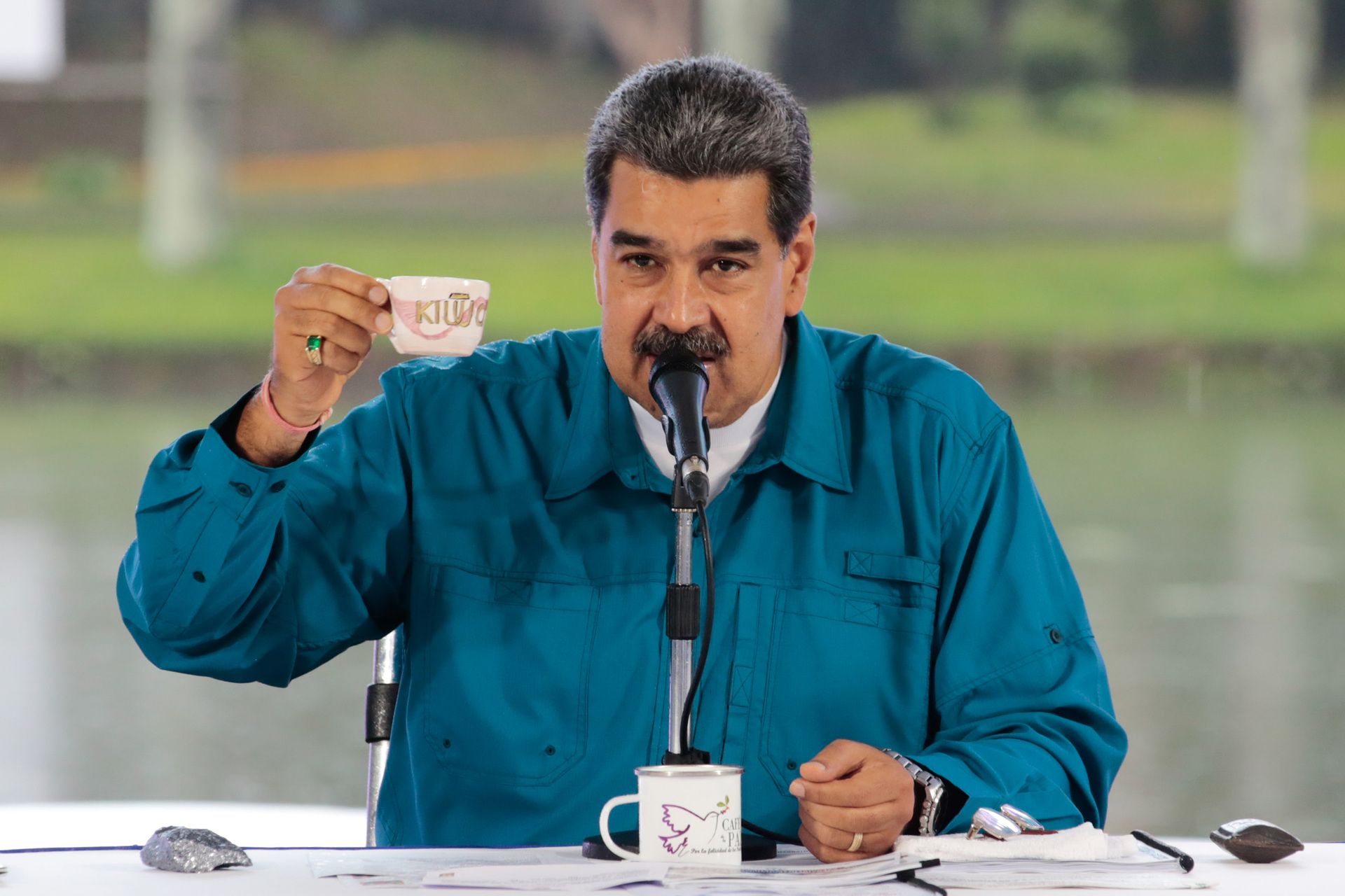Nicolas Maduro aseguró que 'en el mundo hay consenso de que se levanten las sanciones' contra la nación sudamericana. (EFE)