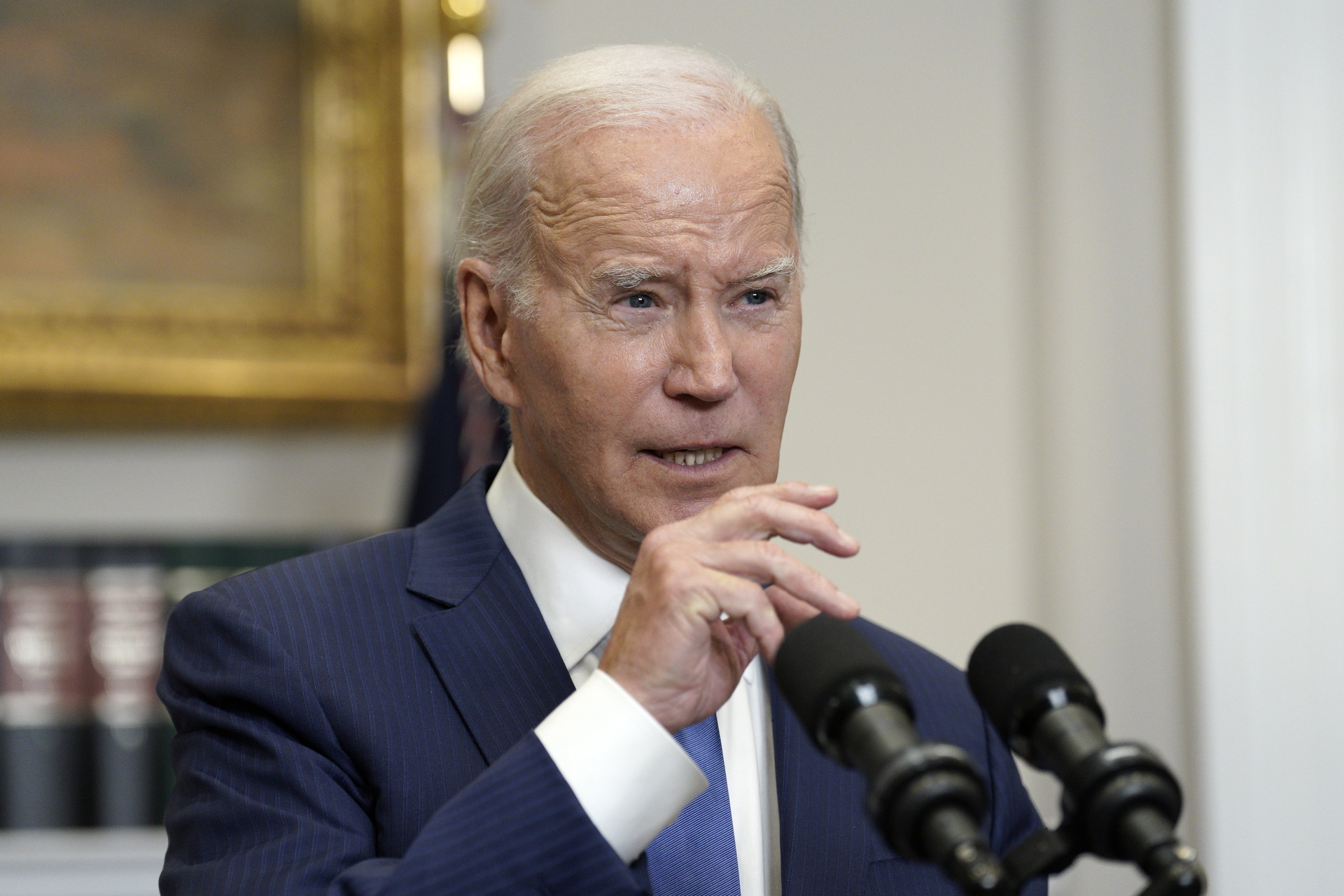 Biden advirtió que la IA sin restricciones podría representar una amenaza 'para nuestra democracia'. (EFE)