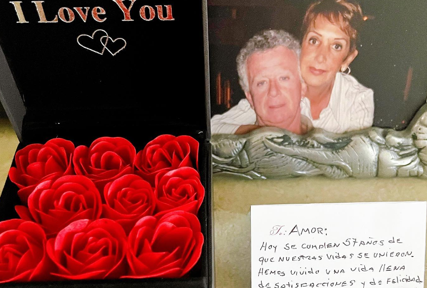 Mamá de Andrea Legarreta murió momentos antes de celebrar su aniversario de bodas