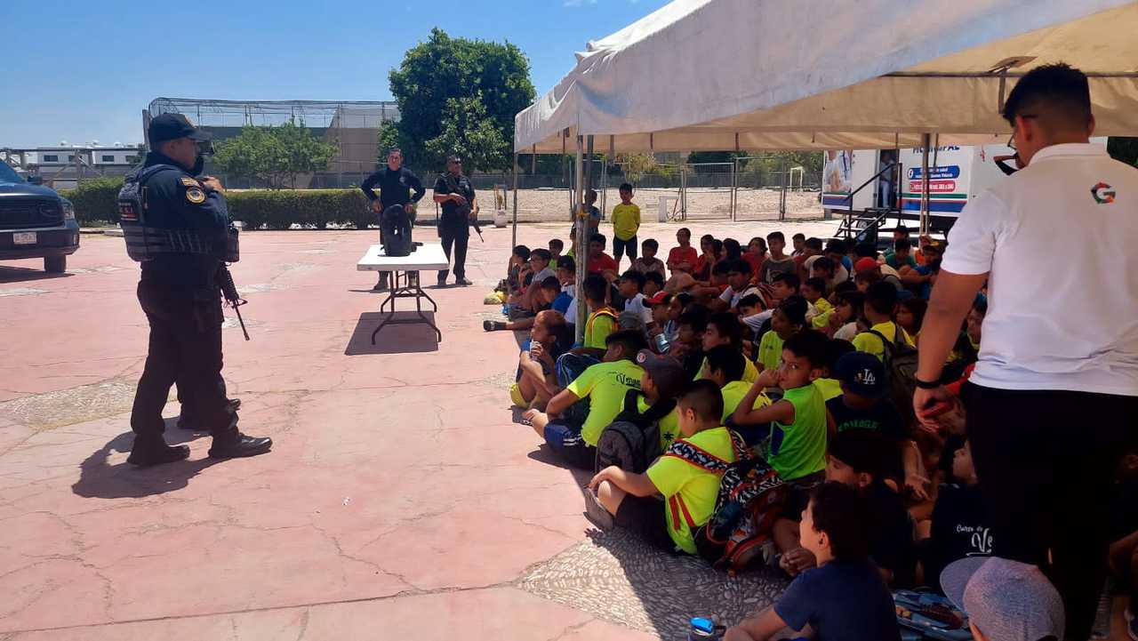 Brinda el GORI pláticas y actividades a niños y niñas. (CORTESÍA)