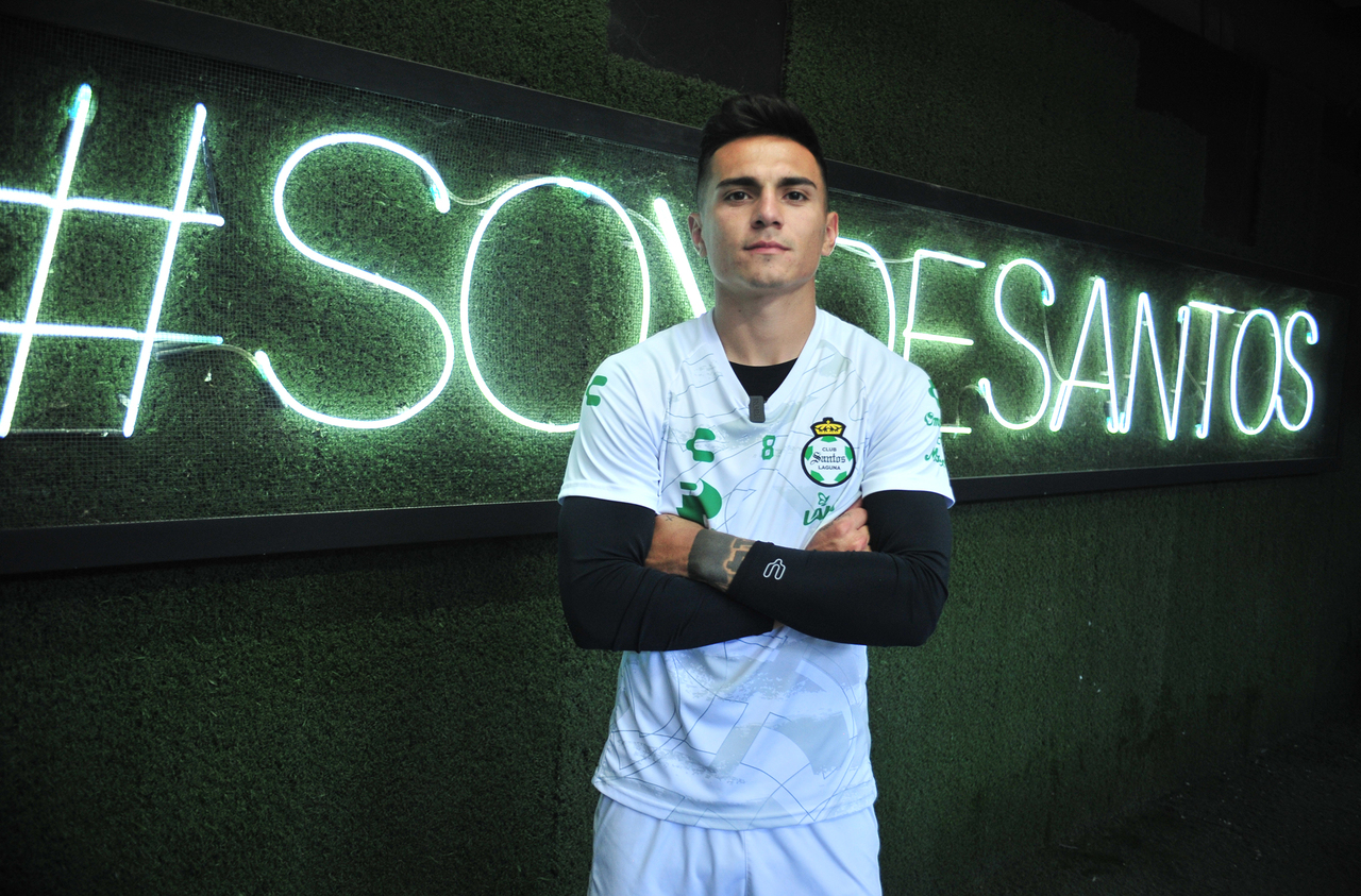 El argentino Lucas González llegó a Santos el torneo pasado, pero no pudo consolidarse en el cuadro lagunero.