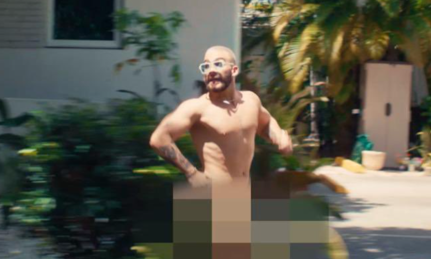 Las fotos de Manuel Turizo corriendo sin ropa se viralizan