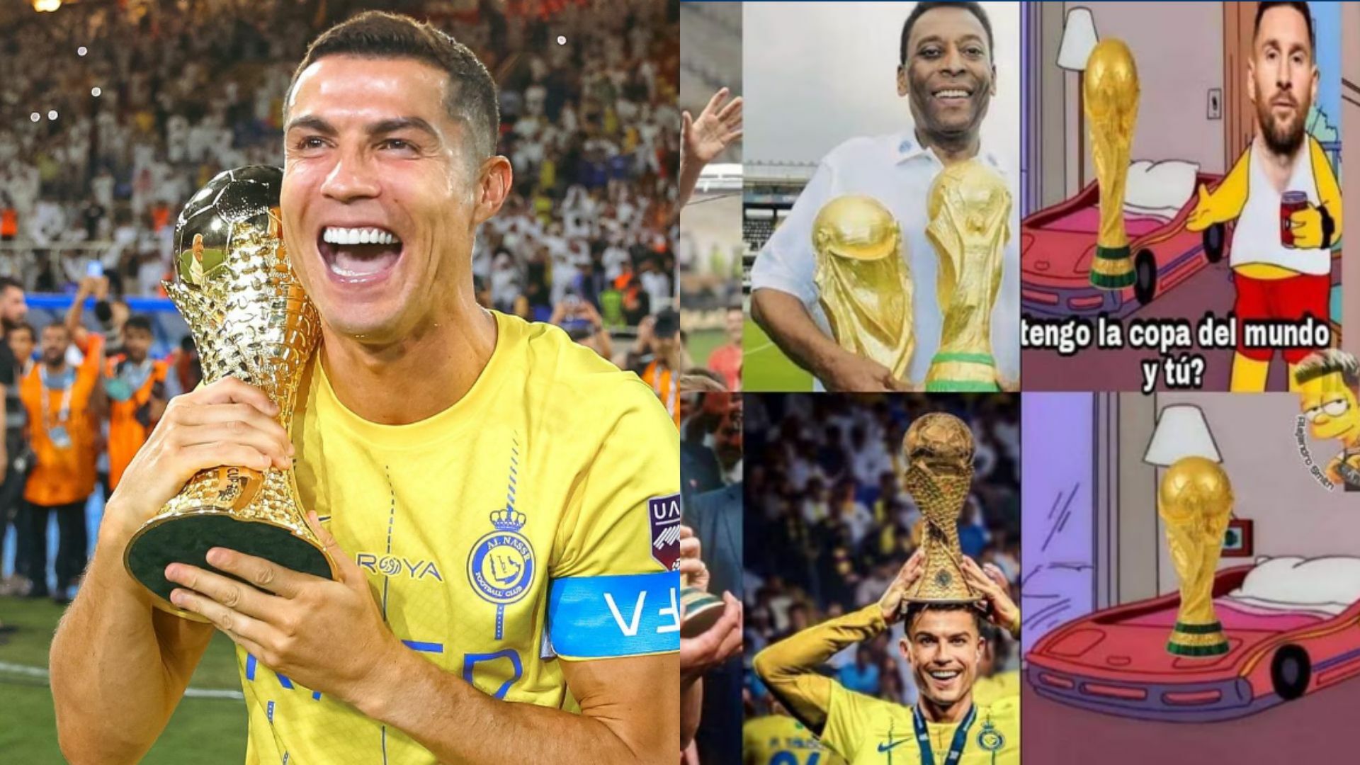 Cristiano Ronaldo gana título con Al-Nassr y desata reacciones en redes