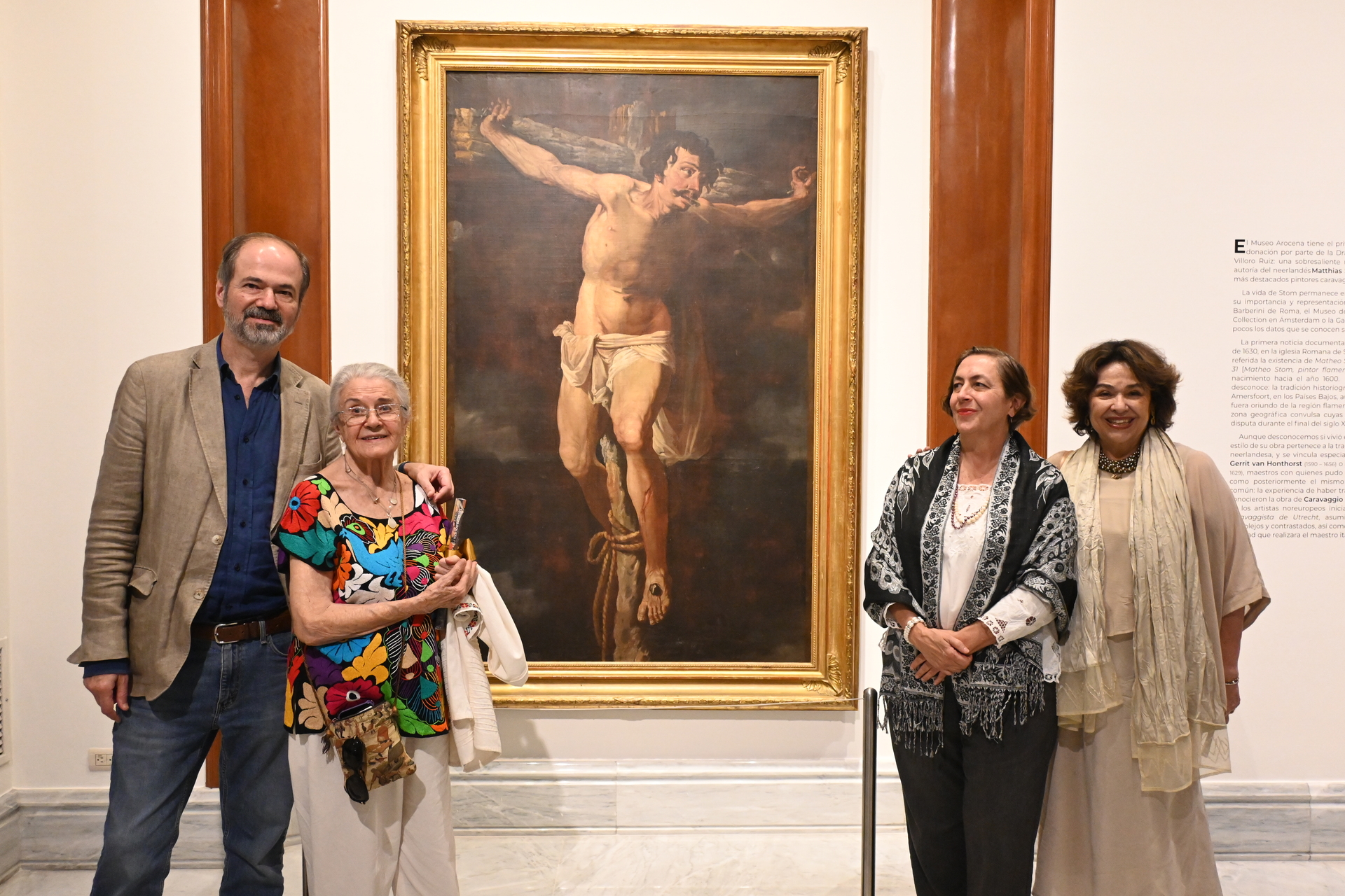 La ceremonia contó con una conversación. (RAMÓN SOTOMAYOR)
