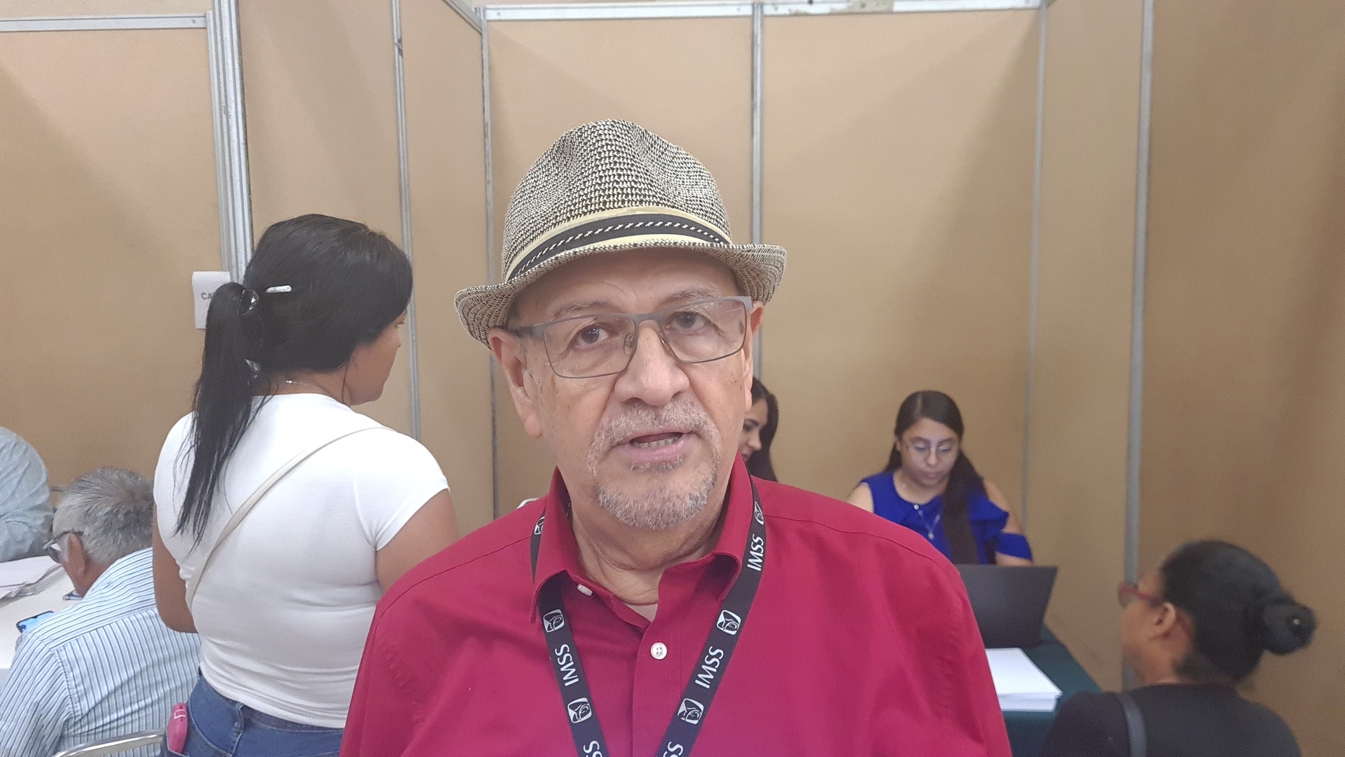 Roberto Longinos Reyes Benavides, subdelegado administrativo del Instituto Mexicano del Seguro Social de Piedras Negras.