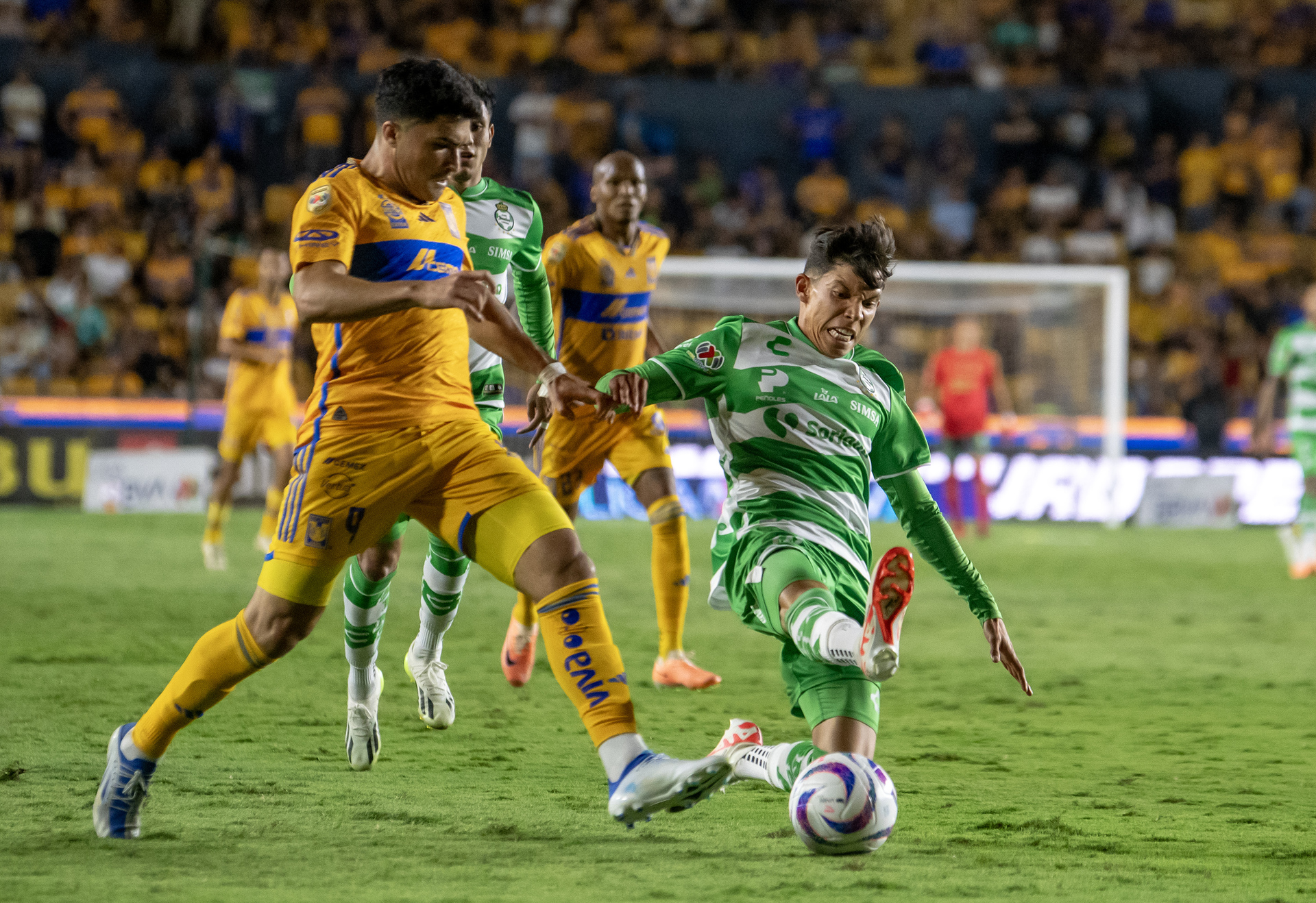Santos Laguna pierde ante Tigres