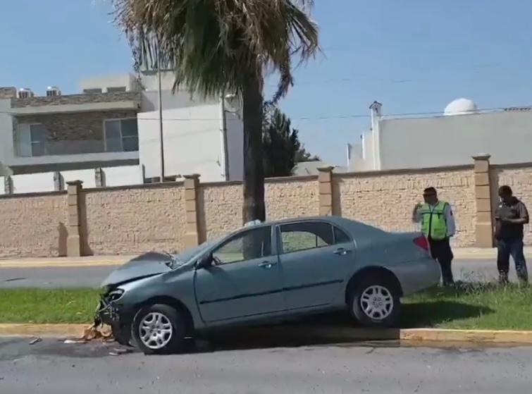 Conductora que viajaba a exceso de velocidad termina lesionada en Saltillo