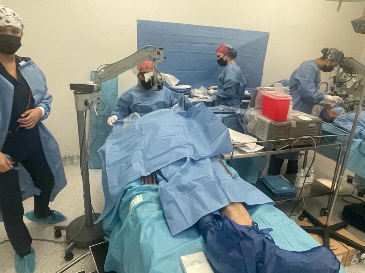 Un total de 200 pacientes se someterán a una cirugía de cataratas en el Hospital General de Gómez Palacio, dentro de la campaña de Asociación Ale. (CORTESÍA)