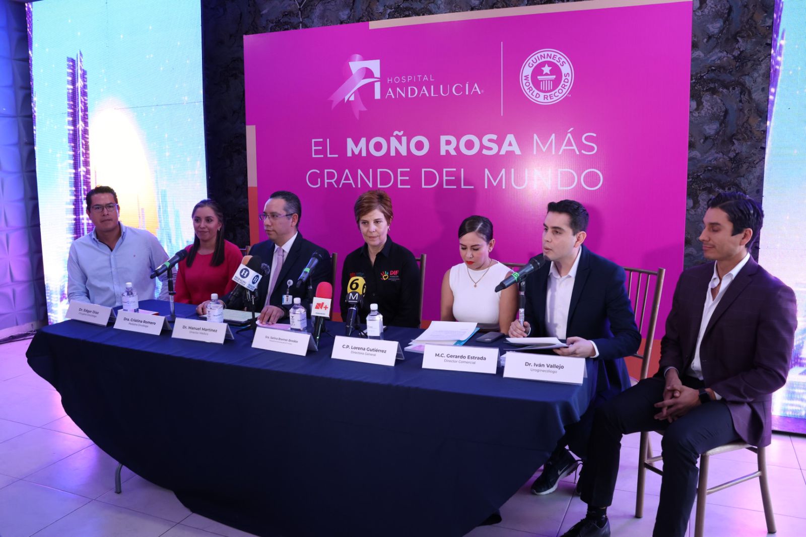 Los detalles se dieron a conocer este martes por parte de directivos de la institución de salud, así como por la presidenta honoraria del Sistema DIF, Selina Bremer. (VAYRON INFANTE) 