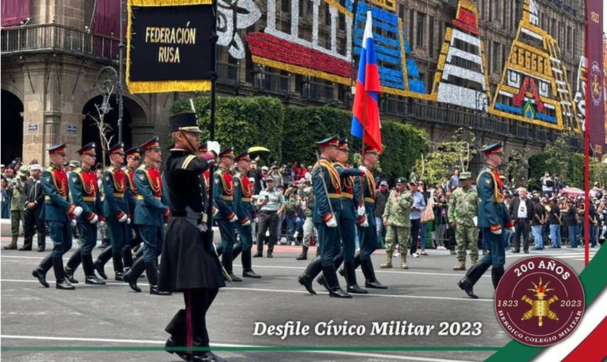 Participación de tropas rusas en desfile de la Independencia de México desata polémica