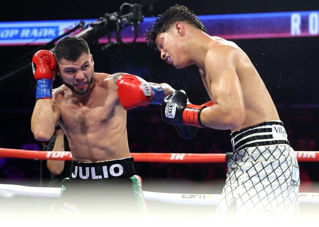 Triunfa el lagunero Julio 'Canelito' Luna y gana cinturón Welter WBC USNBC