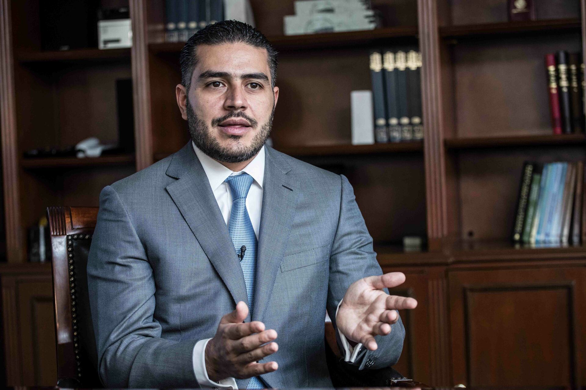 Omar García tendría el respaldo de la virtual candidata presidencial Claudia Sheinbaum. (EL UNIVERSAL)