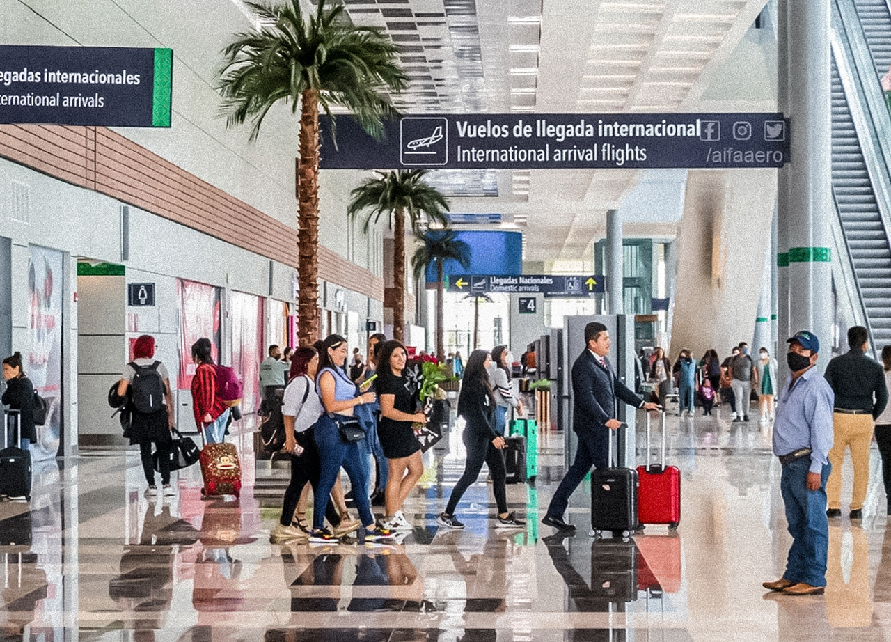 De cuatro frecuencias queda en dos en el Aeropuerto Internacional de la Ciudad de México y se van dos al Felipe Ángeles. (EL SIGLO DE DURANGO)