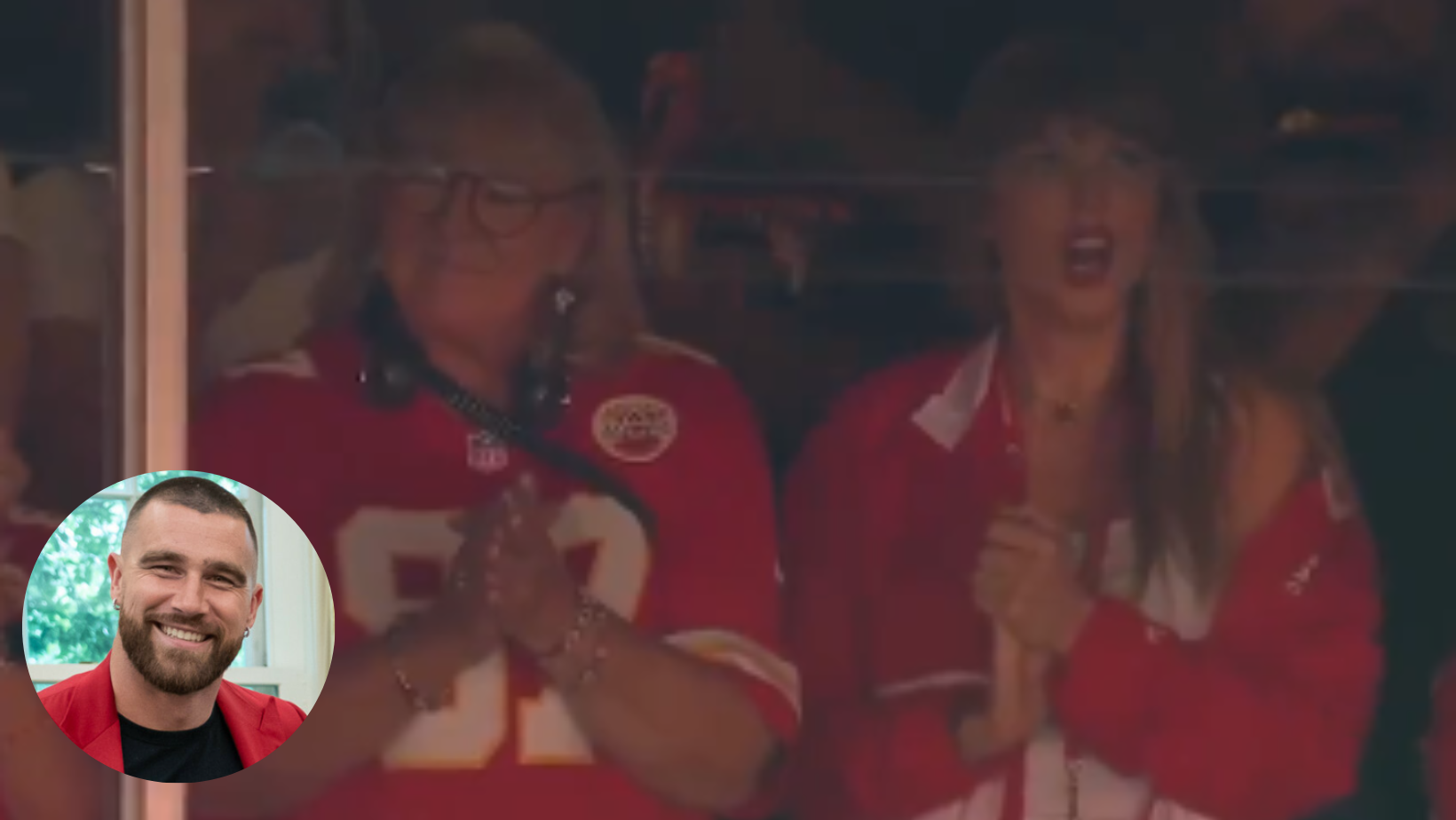 Captan a Taylor Swift en compañía de la mamá de Travis Kelce, jugador de los Kansas City Chiefs