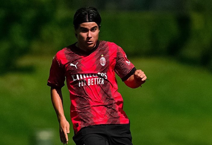 Luka Romero debuta con el Milan en partido oficial