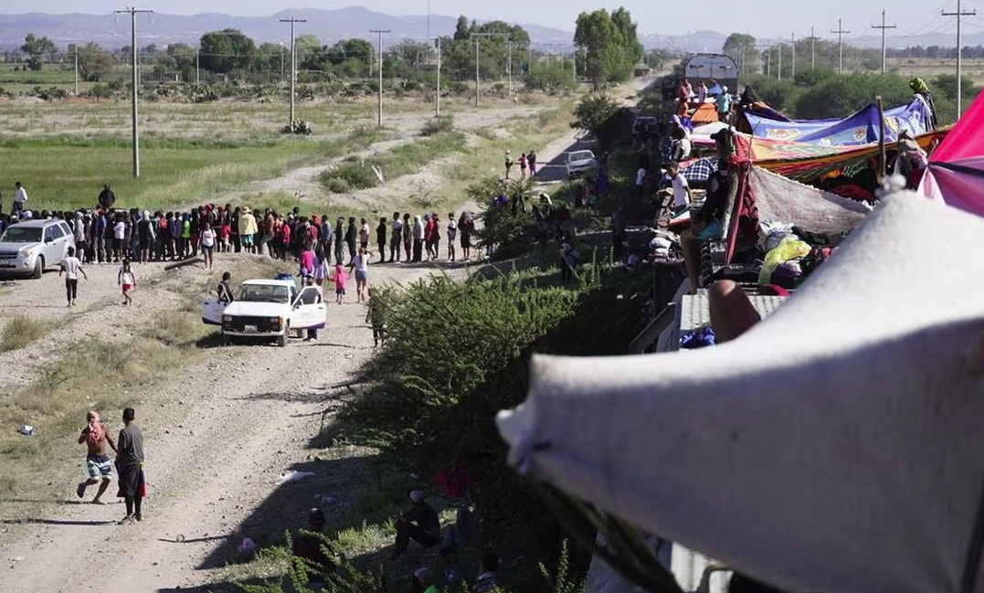 Desde hace 2 meses que salieron de sus países de origen con el único objetivo de cruzar la frontera y llegar a Estados Unidos a cumplir el sueño americano.