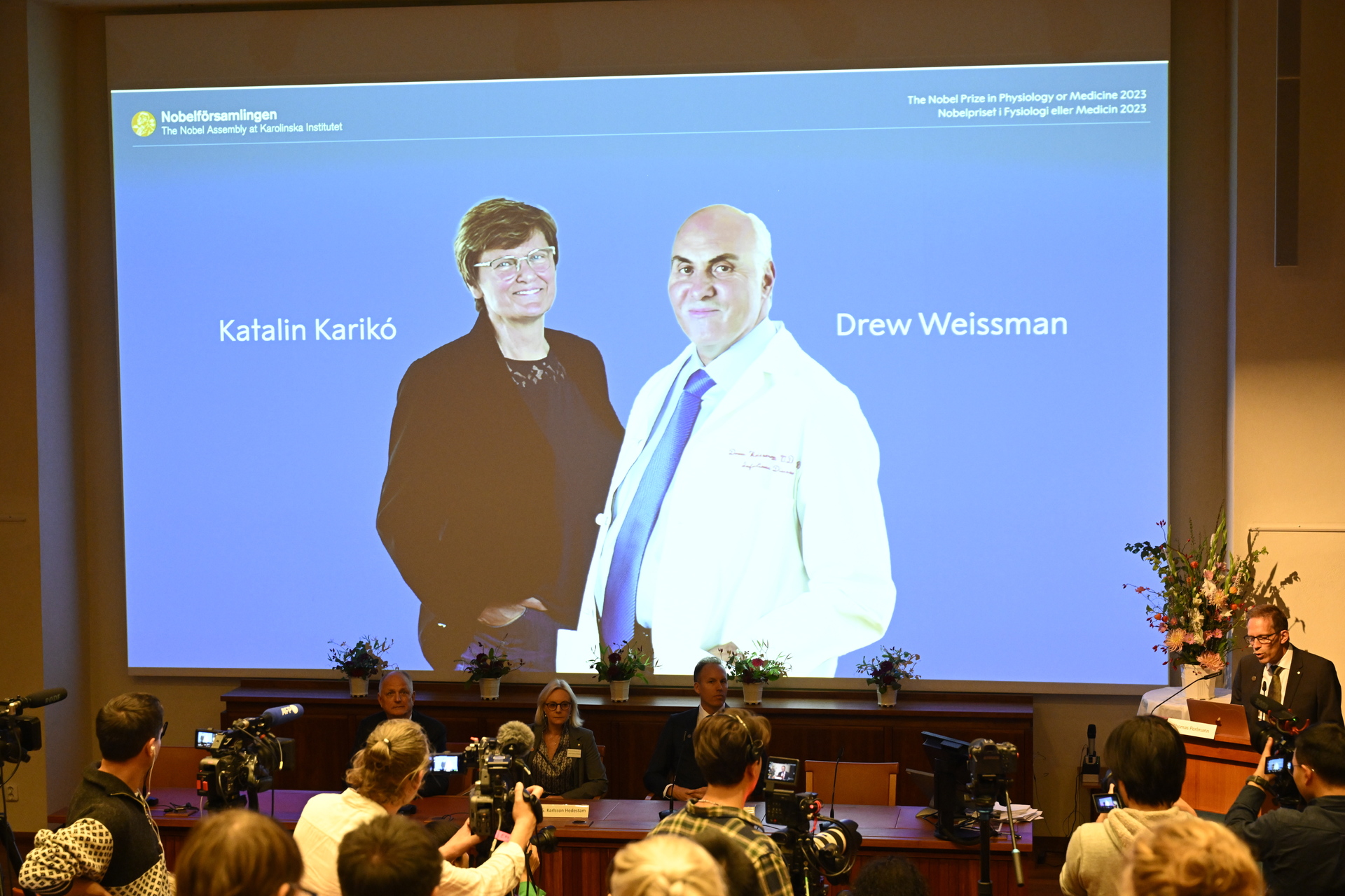 Nobel Prize in Medicine awarded to Karikó and Weissman, the ‘fathers’ of the mRNA vaccine against covid