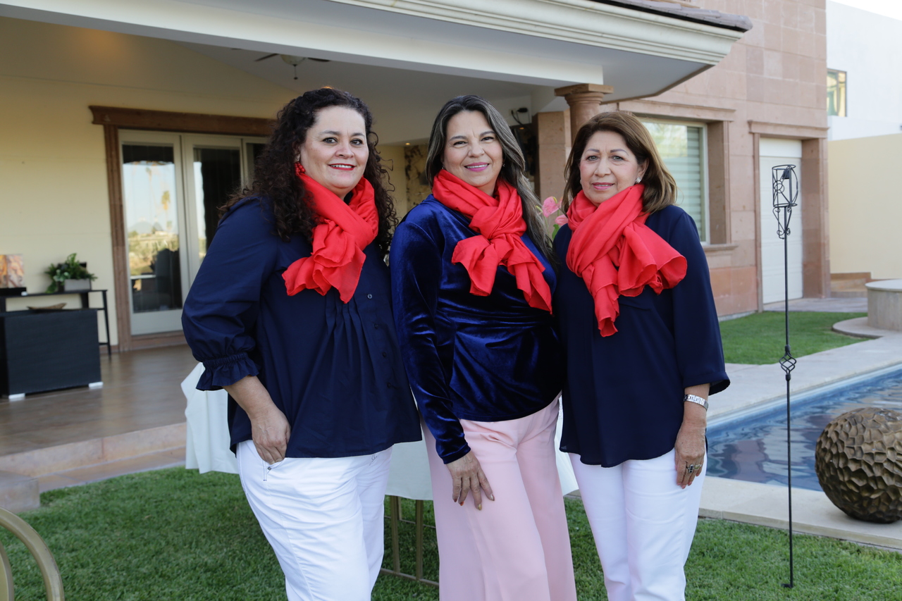 Adriana Navarrete Castillo, Karina Lara y Magda Ek Guemez (EL SIGLO DE TORREÓN / ENRIQUE CASTRUITA)