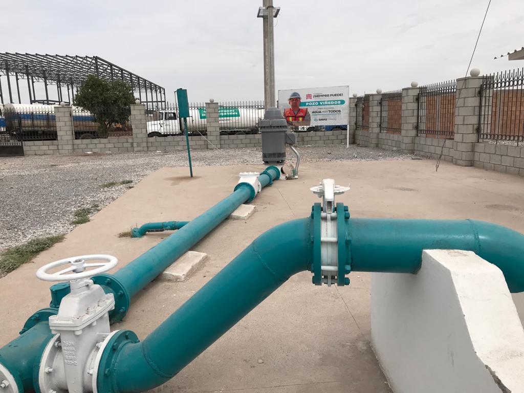 El tanque de abastecimiento de la colonia Jardines del Sol  registró fallas por la sustracción del cable eléctrico, lo que afectó a unos 10 mil usuarios de ese sector. (Fernando Compeán)