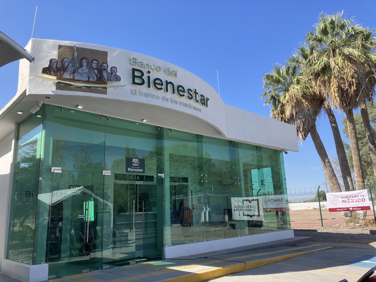 Hasta el momento, se han construido cinco Bancos del Bienestar en la región Desierto. (EL SIGLO DE TORREÓN)