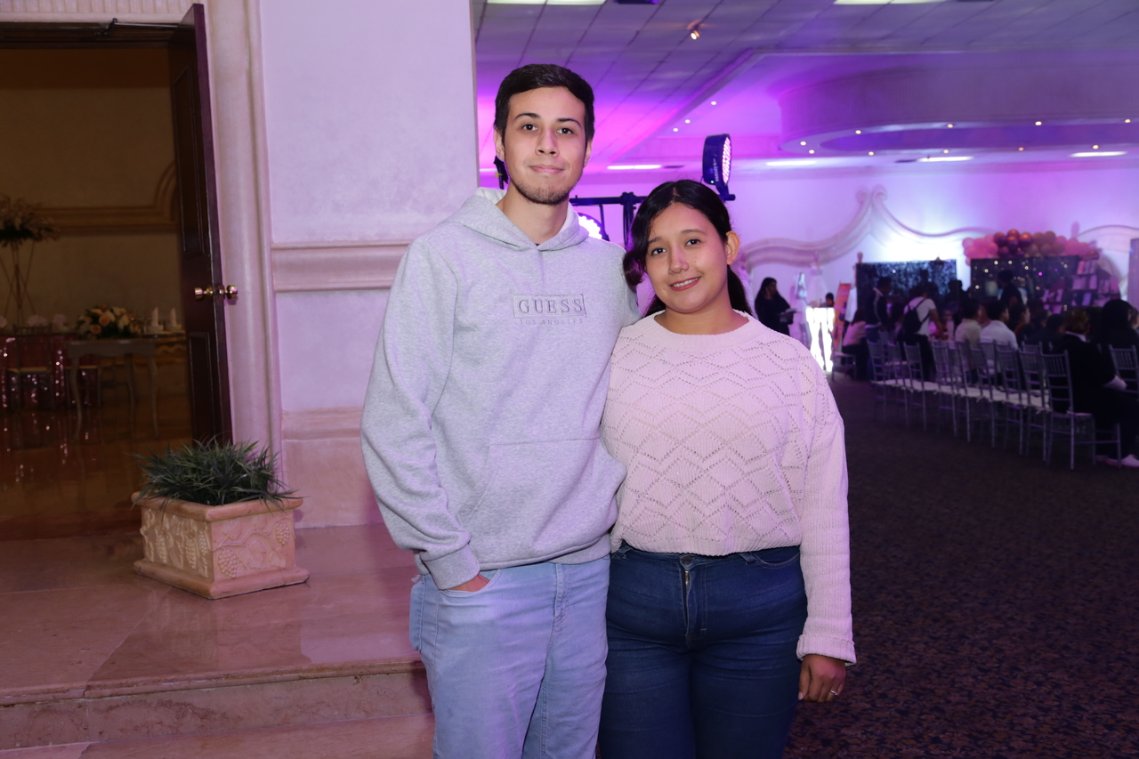 Andrés de León y Brenda Ponce.