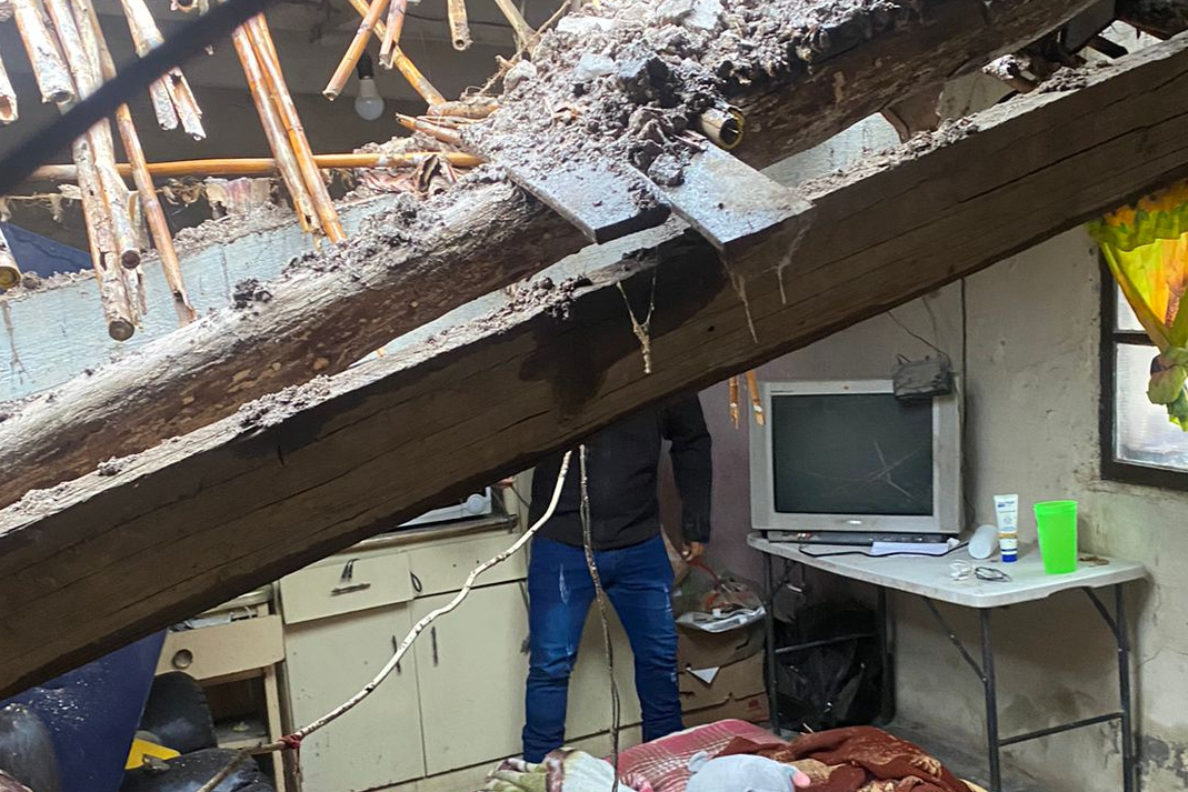 Reportan seis viviendas con daño grave en San Pedro