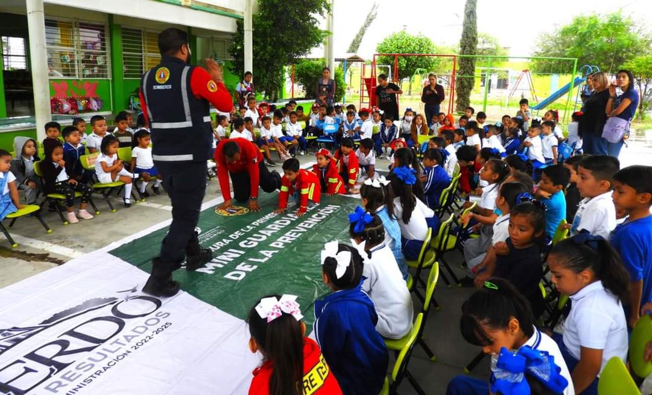 La iniciativa coadyuva en informar a los niños sobre las medidas y acciones a implementar en caso de enfrentar una emergencia. (CORTESÍA)