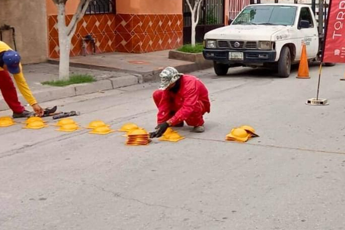 Se han autorizado 78 solicitudes para la instalación de reductores de velocidad o 'boyas' en diferentes sectores de la ciudad de Torreón.