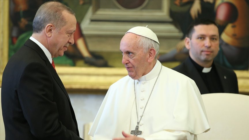 Papa Francisco habla con el presidente de Turquía sobre la situación en Tierra Santa