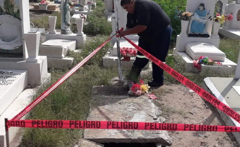 Realizan revisiones en panteones de Torreón en el marco del Día de Muertos
