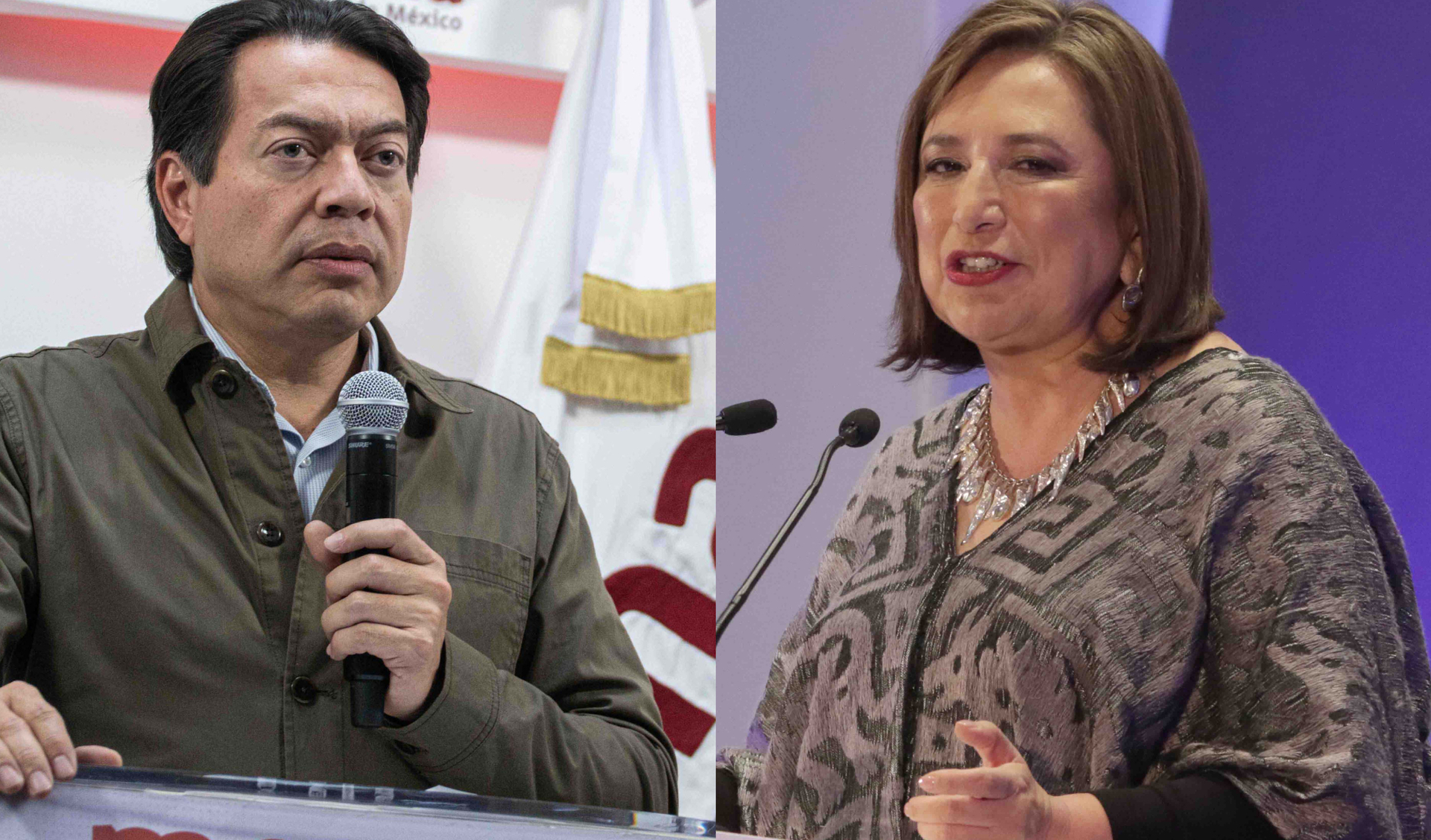 Mario Delgado acusa a Gálvez de usar estragos de Otis para fines electorales. (ARCHIVO)