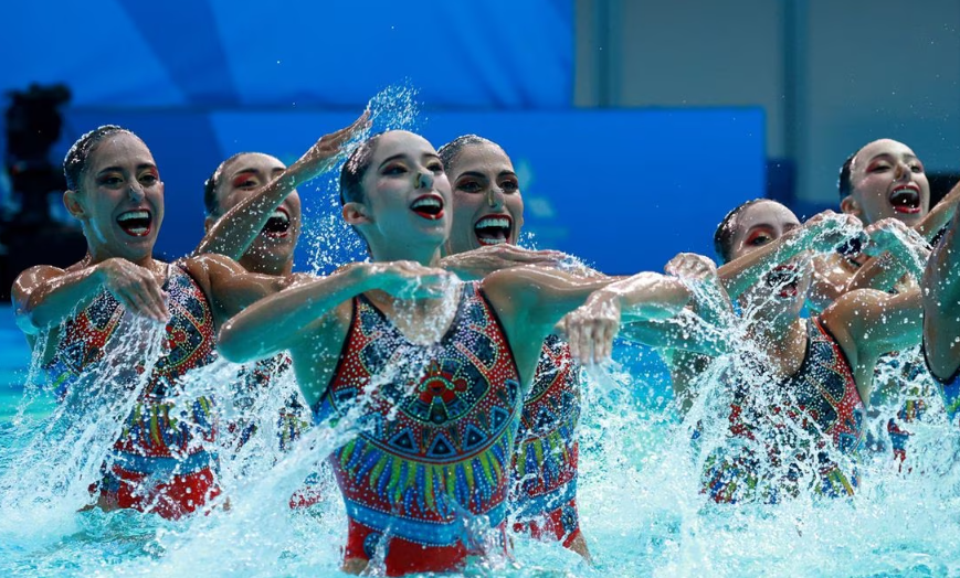Equipo mexicano de natación artística gana oro en los Juegos Panamericanos 2023
