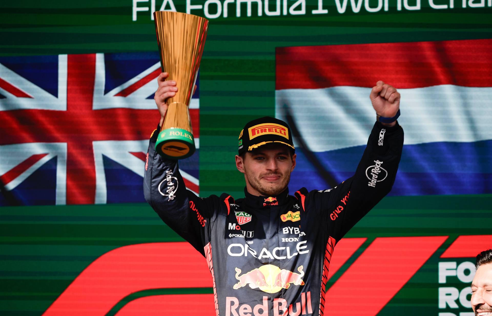 Max Verstappen gana el Gran Premio de Brasil, Checo Pérez queda en cuarto lugar