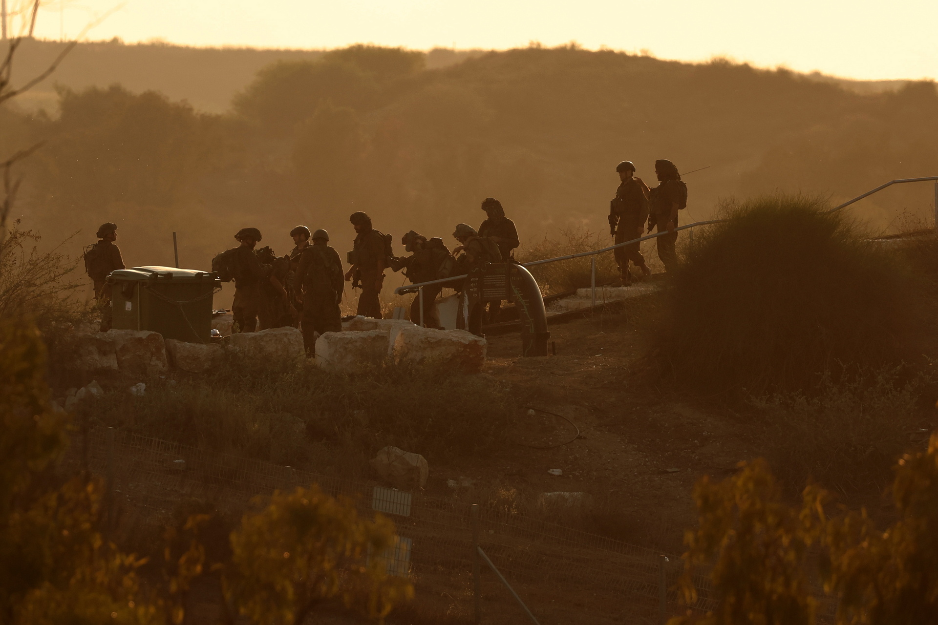 El Ejército israelí anuncio que en las últimas horas se habían registrado lanzamientos de mortero desde El Líbano. (EFE)