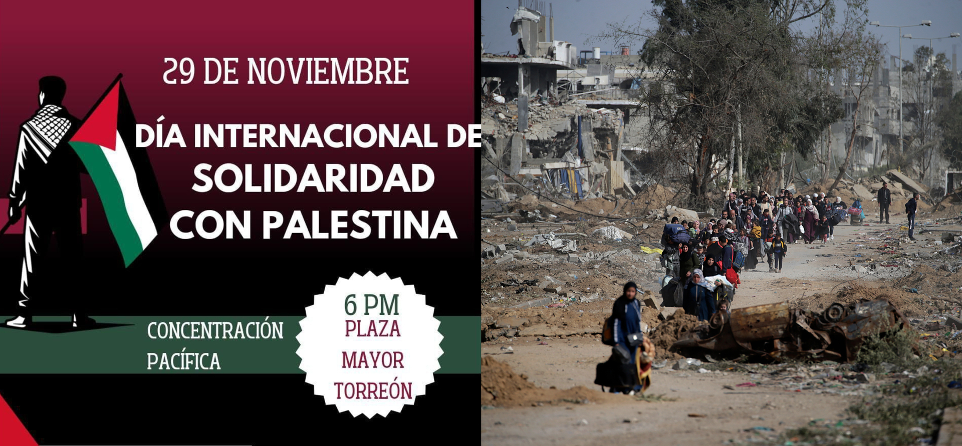 (ACCIÓN POR PALESTINA EN LA LAGUNA/EFE)