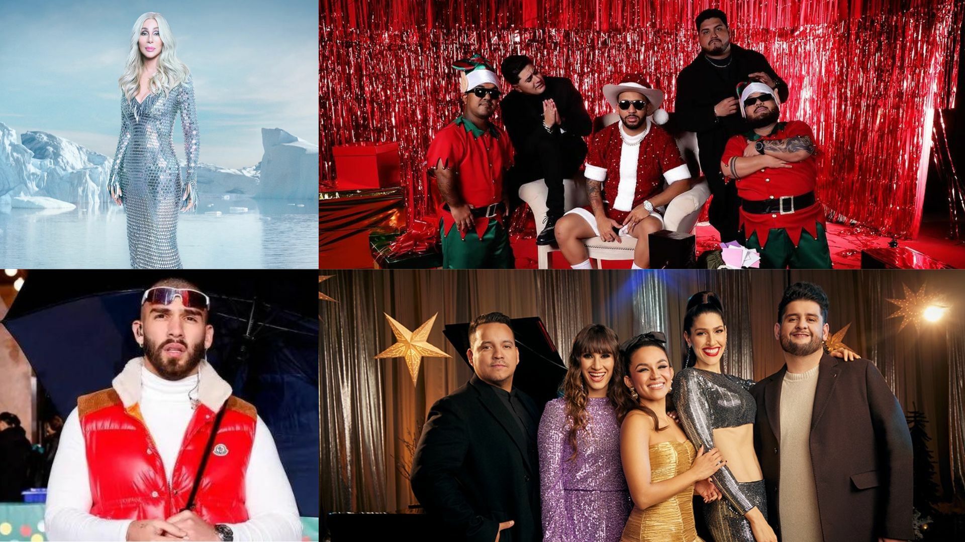 Cada año, artistas lanzan discos navideños, pero hoy en día, debido a cómo funcionan las plataformas, la mayoría ha dado a conocer una o dos canciones. (FOTO: ESPECIAL)