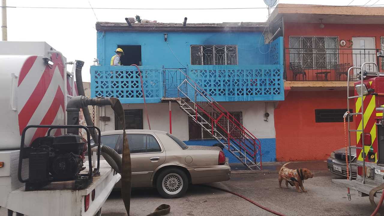 En el lugar incendiado no se encontraban los habitantes.
