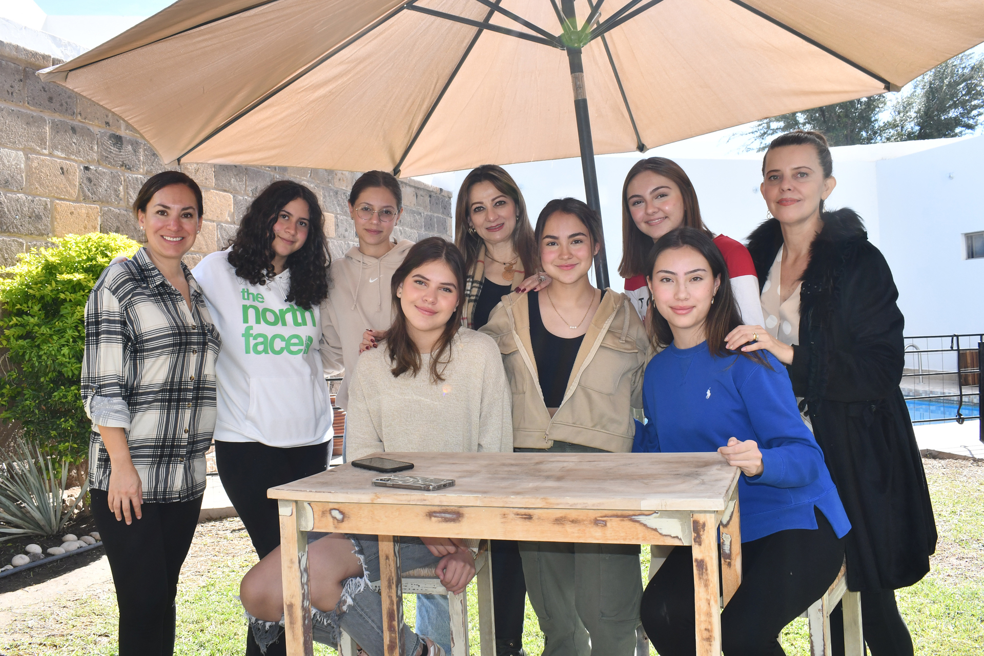 Mónica, Zambra, Georgia, Sara, Sandra, Miranda, Regina, Camila y Elena (EL SIGLO DE TORREÓN/FERNANDO COMPEÁN)

