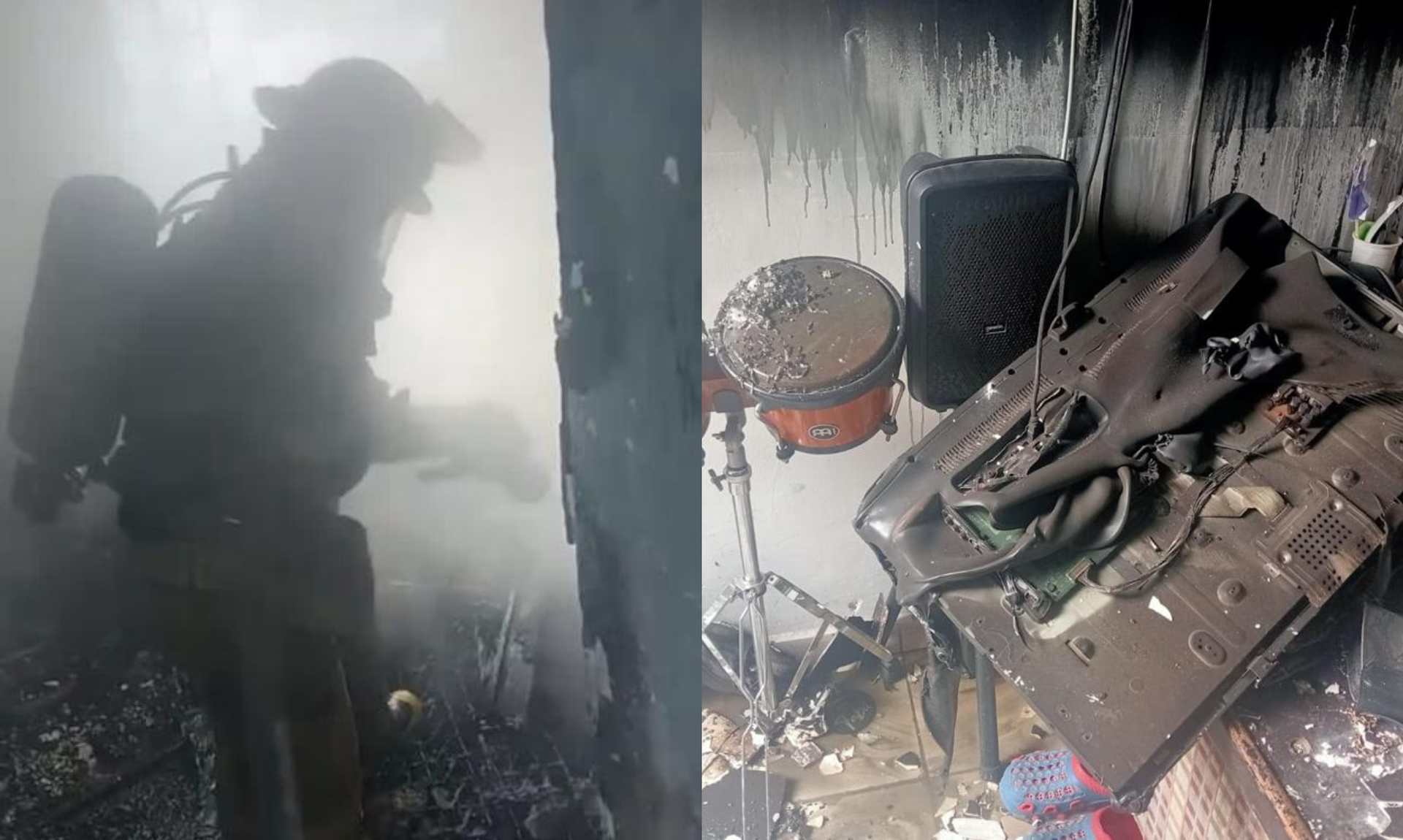 Se descartó que el fuego pudiera reavivarse. (EL SIGLO DE TORREÓN)