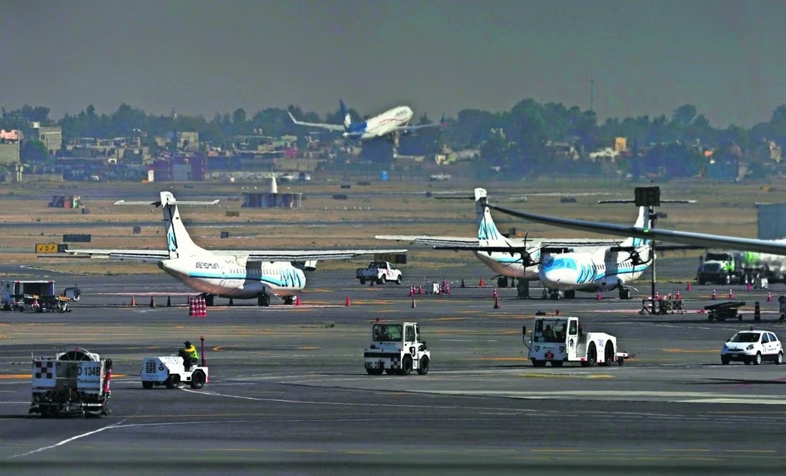 Las reparaciones de la terminal aérea corrieron a cargo de la empresa 'Laboratorio de Ingeniería S. A. de C. V.'. (EL UNIVERSAL)