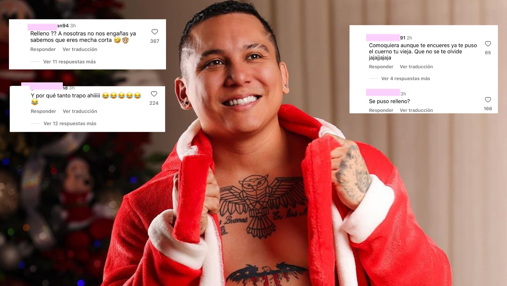'¿Trae relleno ahí?', candentes fotografías de Edwin Luna provocan burlas en redes sociales