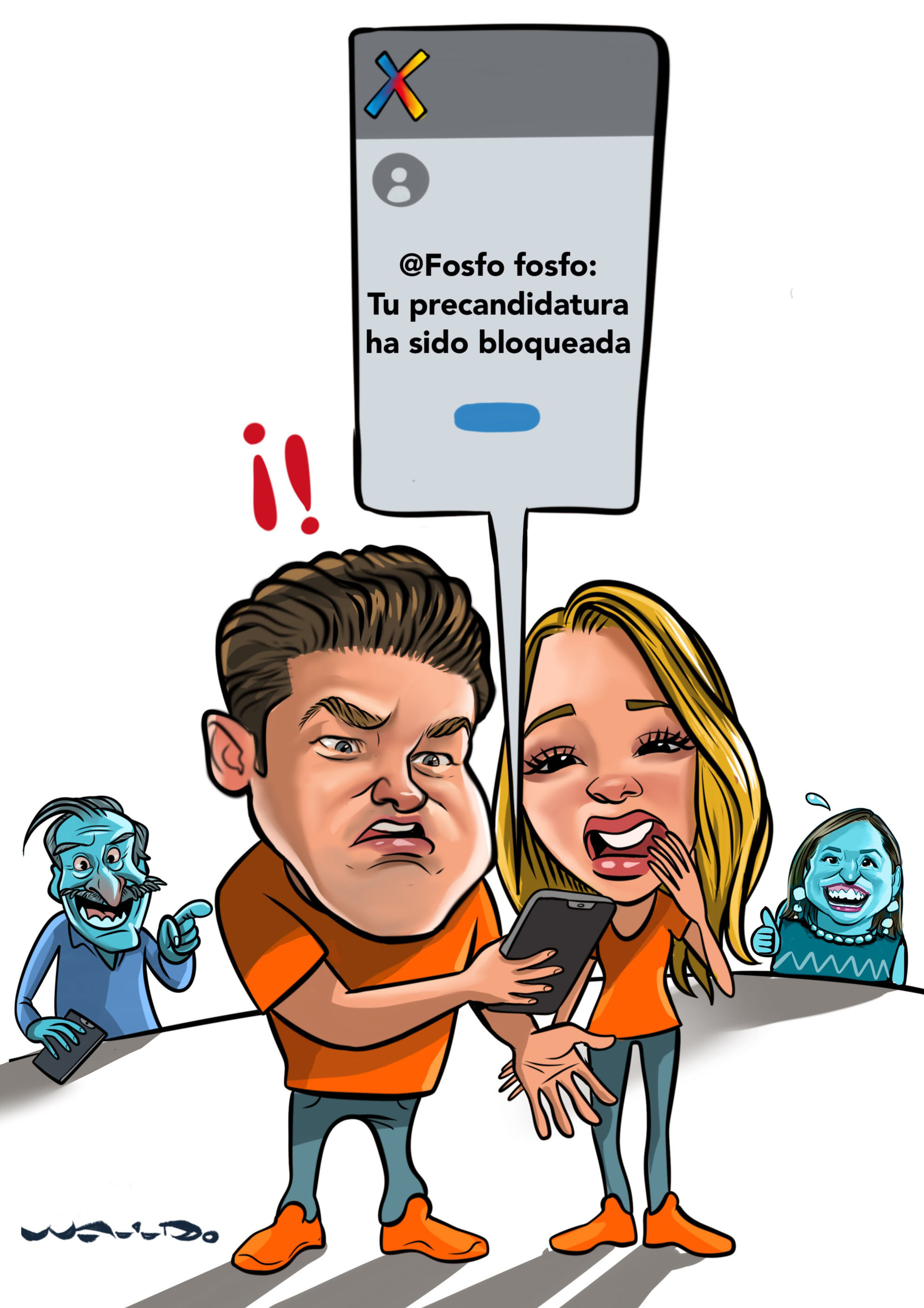 (CARTÓN DE WALDO)