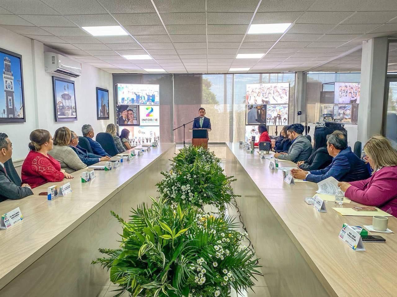 Se formalizó la entrega del resumen de resultados del segundo año de gobierno, en el municipio de Matamoros. (EL SIGLO DE TORREÓN)