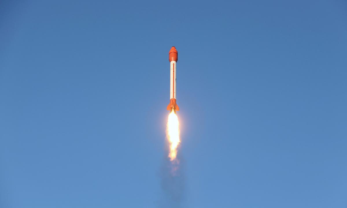 La misión tenía como objetivo poner a prueba el lanzamiento, la velocidad del control de los sistemas, el diseño aerodinámico y otros aspectos del aparato. (EFE)