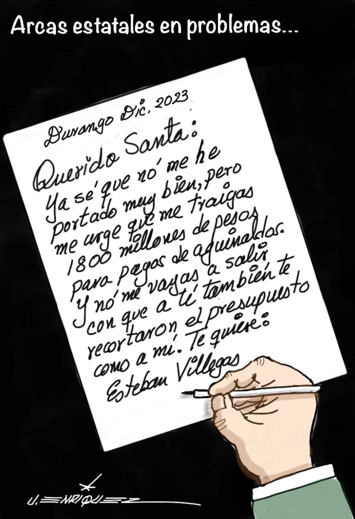 (CARTÓN DE ENRÍQUEZ)