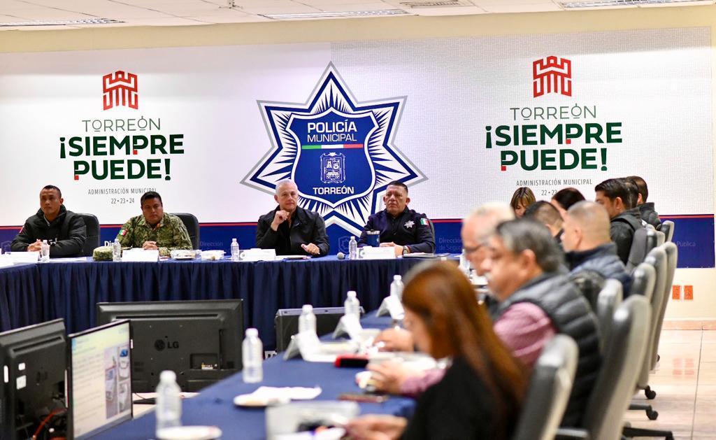El alcalde Román Alberto Cepeda González resaltó la coordinación entre los tres órdenes de gobierno. (EL SIGLO DE TORREÓN)