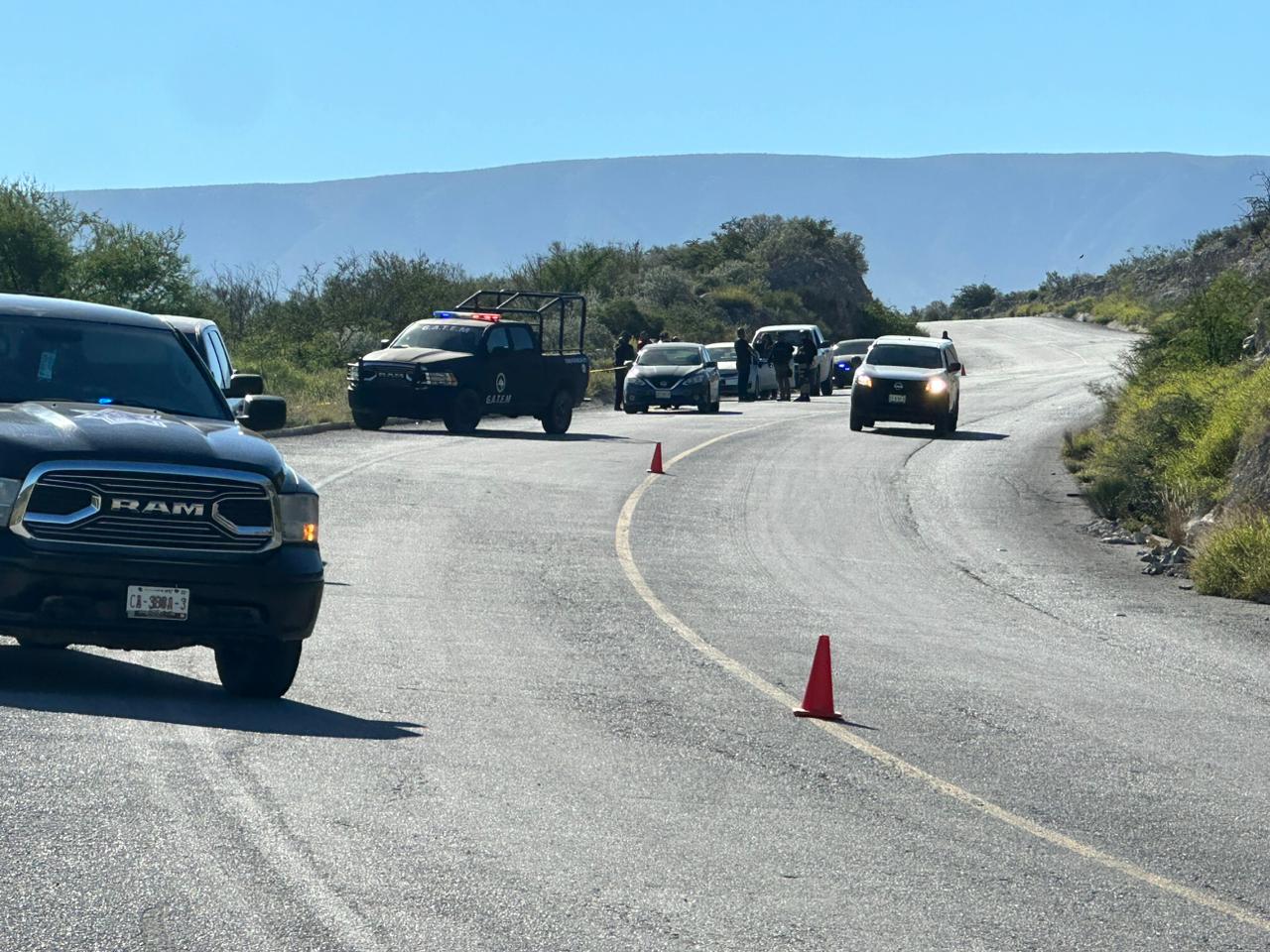 Elementos de las diversas corporaciones policiacas se desplegaron al sitio. (EL SIGLO COAHUILA)