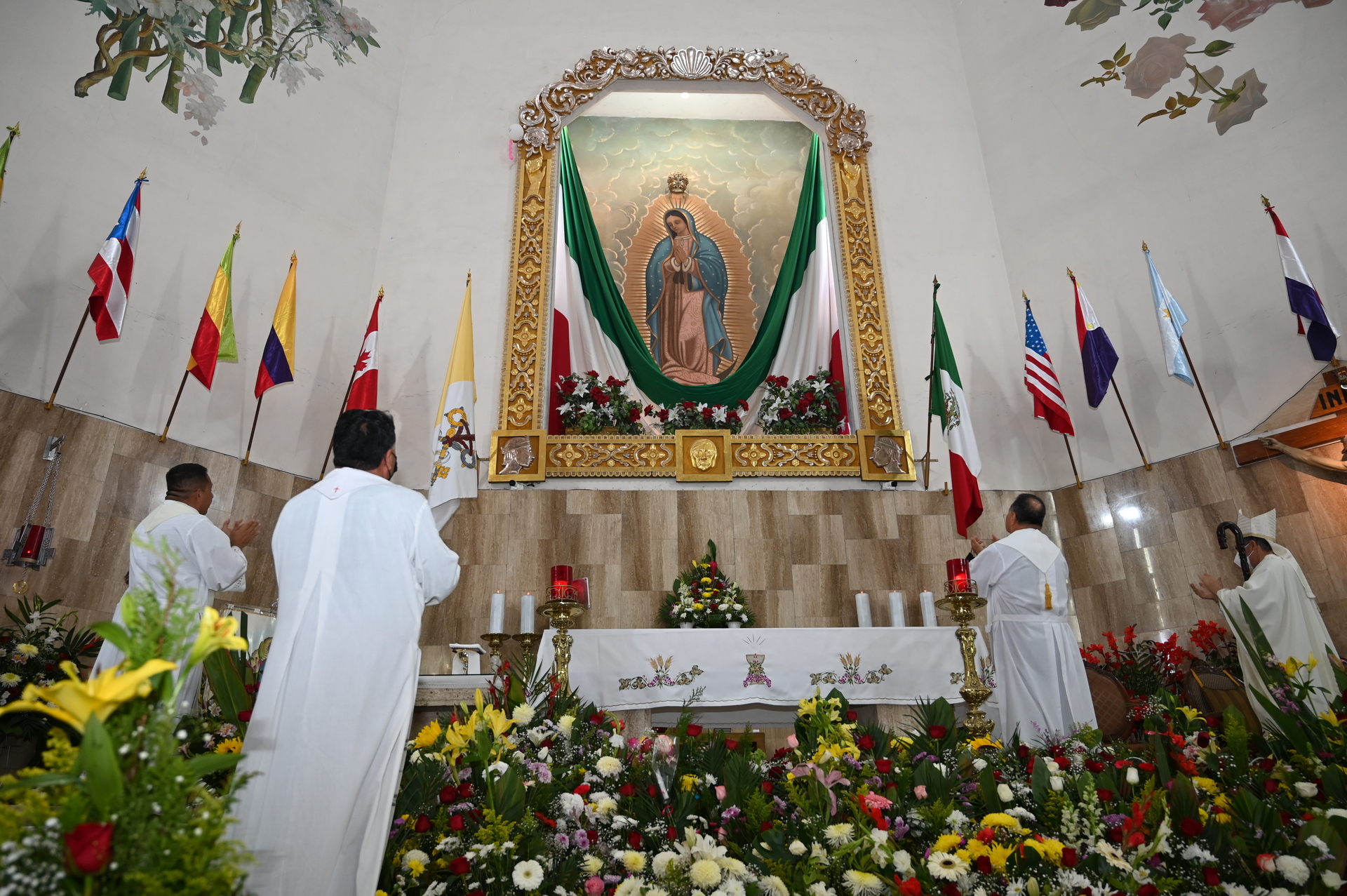 Cada 12 de diciembre, se celebra el día de la Virgen de Guadalupe en México.