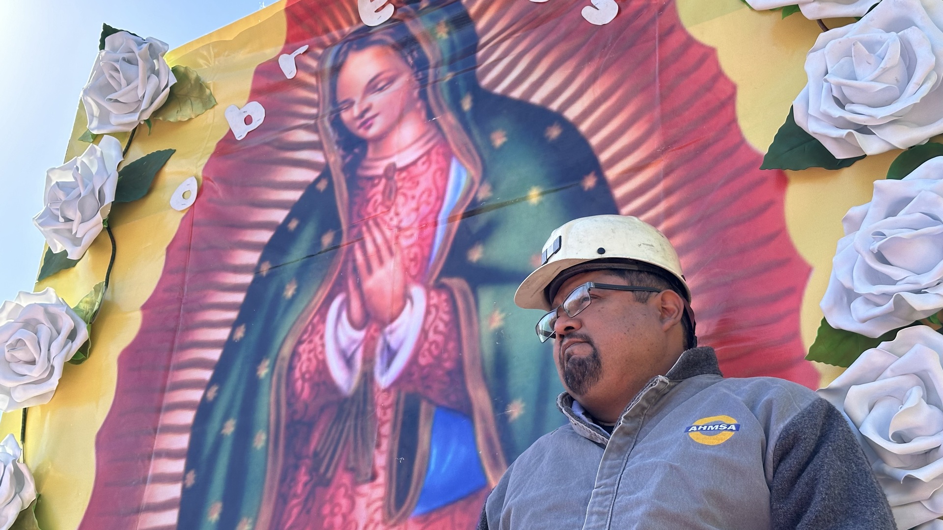 Religioso explicó que la caravana organizada por Altos Hornos de México este año, por obvias razones no se realizará. (SERGIO A. RODRÍGUEZ)